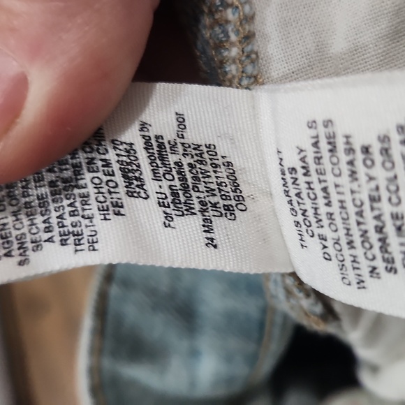 We The Free Boot Cut Flare Light Wash Size 27 Mid Rise Boho Prep - Picture 5 of 6